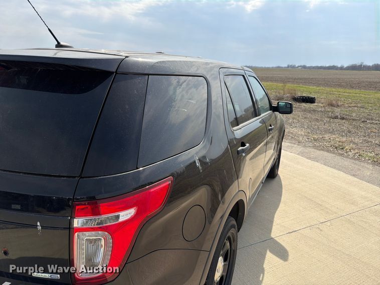 image for item FB8038 2015 Ford Explorer Police Interceptor SUV