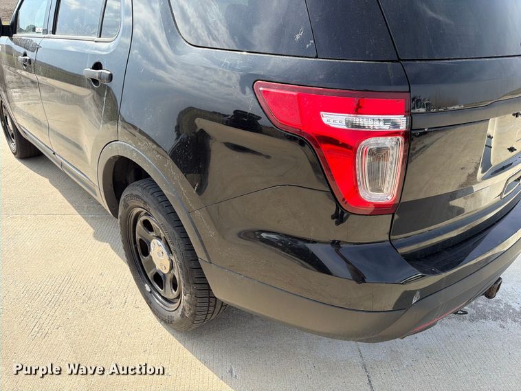 image for item FB8038 2015 Ford Explorer Police Interceptor SUV