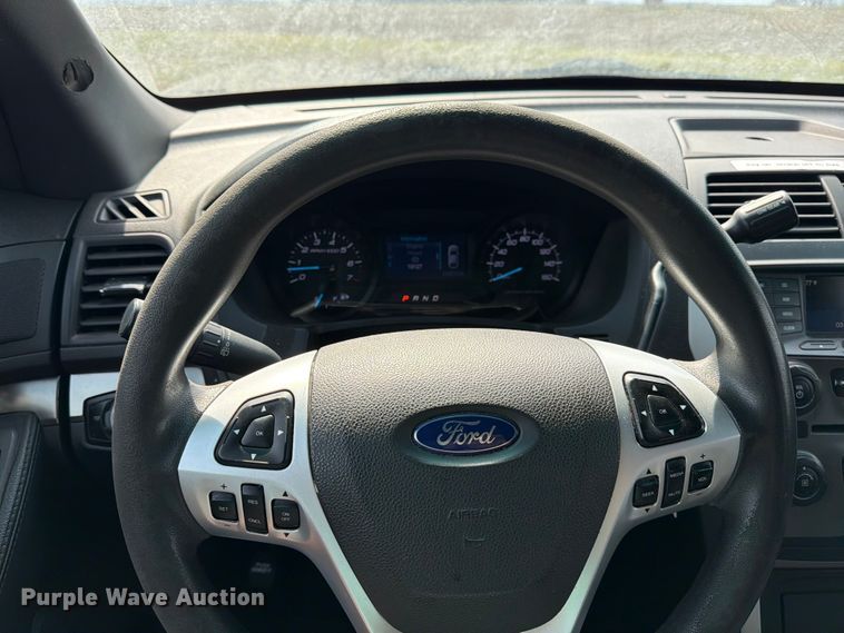 image for item FB8038 2015 Ford Explorer Police Interceptor SUV