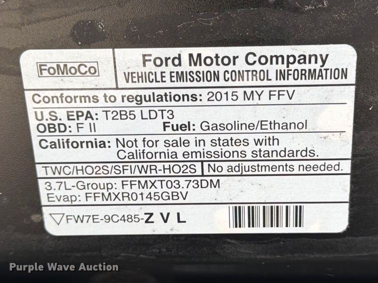 image for item FB8038 2015 Ford Explorer Police Interceptor SUV