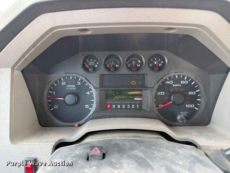 image for item FB8039 2008 Ford F350 Super Duty XL Ext. Cab utility bed pickup truck