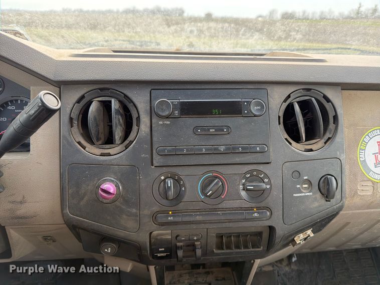 image for item FB8039 2008 Ford F350 Super Duty XL Ext. Cab utility bed pickup truck