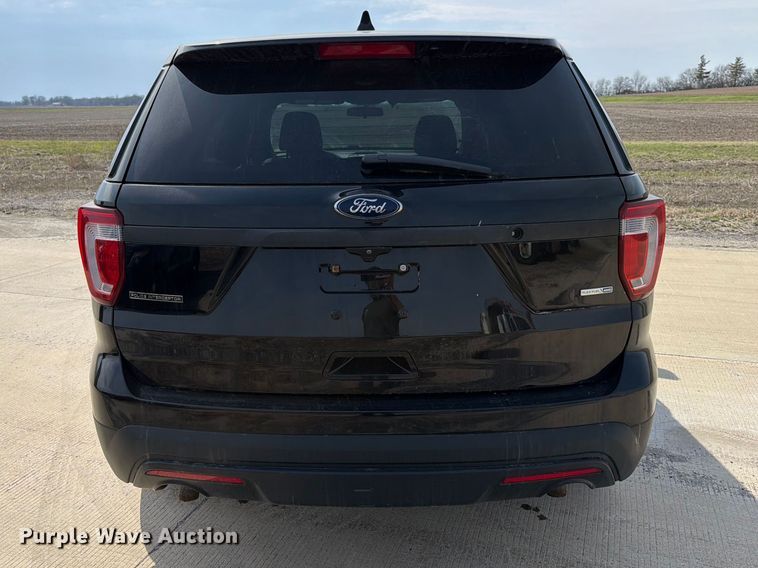 image for item FB8040 2017 Ford Explorer Police Interceptor SUV