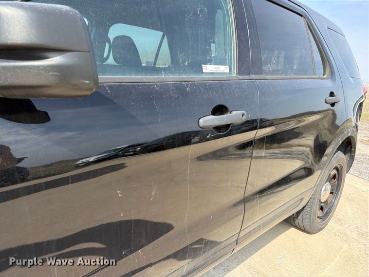 image for item FB8040 2017 Ford Explorer Police Interceptor SUV