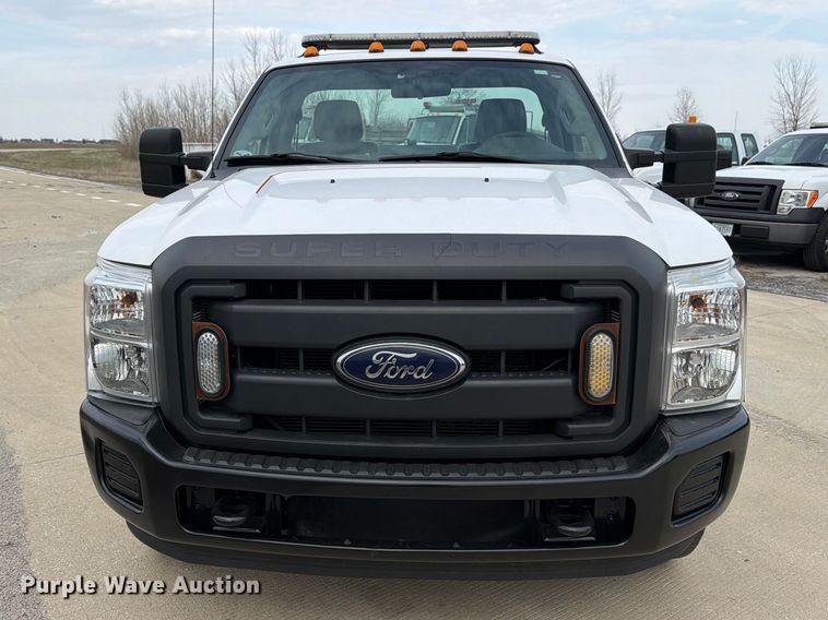 image for item FB8043 2012 Ford F350 Super Duty utility bed pickup truck