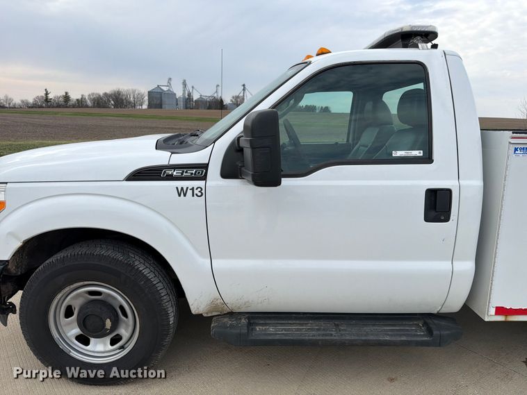 image for item FB8043 2012 Ford F350 Super Duty utility bed pickup truck