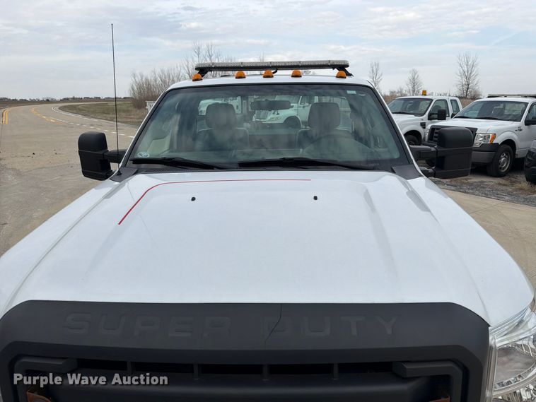 image for item FB8043 2012 Ford F350 Super Duty utility bed pickup truck