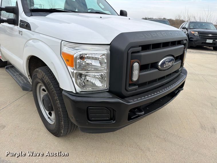 image for item FB8043 2012 Ford F350 Super Duty utility bed pickup truck