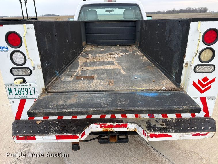 image for item FB8043 2012 Ford F350 Super Duty utility bed pickup truck