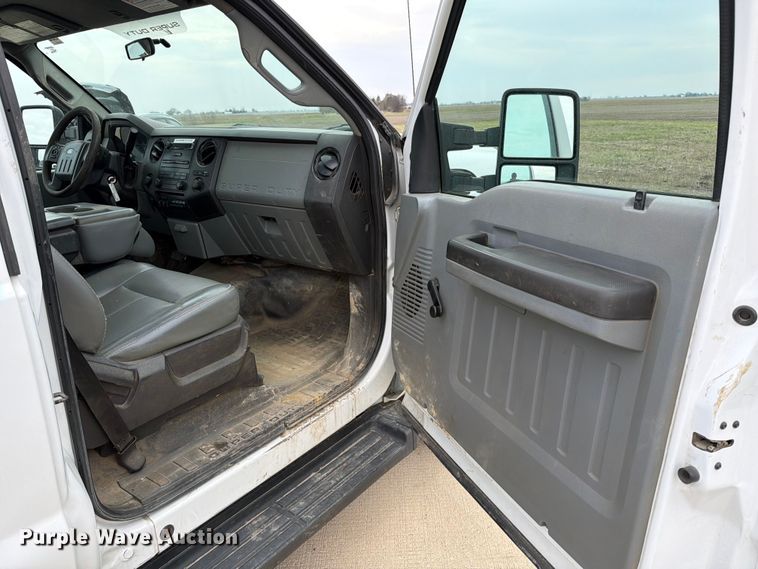 image for item FB8043 2012 Ford F350 Super Duty utility bed pickup truck