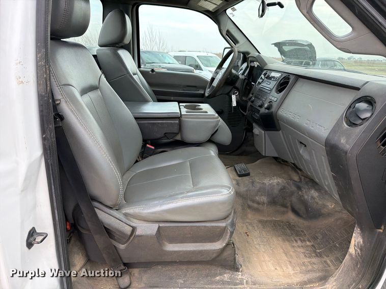 image for item FB8043 2012 Ford F350 Super Duty utility bed pickup truck