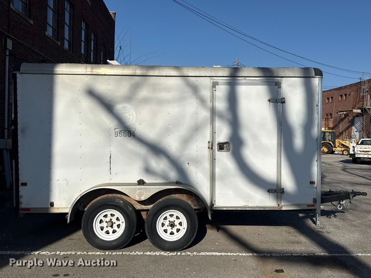 image for item FB8681 1996 Wells Cargo enclosed cargo trailer