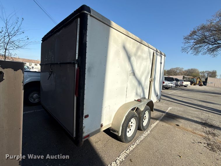 image for item FB8681 1996 Wells Cargo enclosed cargo trailer