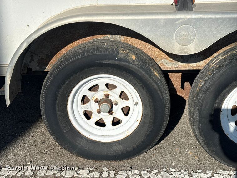 image for item FB8681 1996 Wells Cargo enclosed cargo trailer