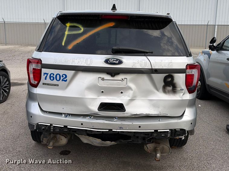 image for item FC3022 2017 Ford Explorer Police Interceptor SUV