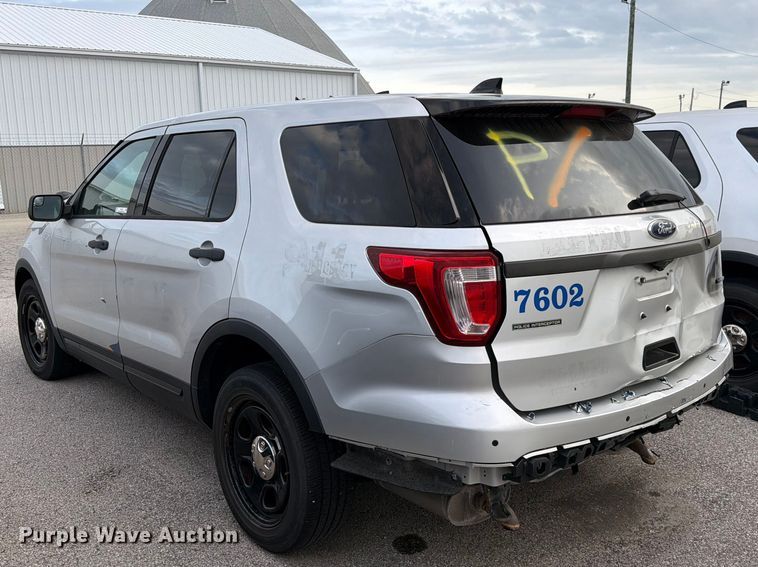 image for item FC3022 2017 Ford Explorer Police Interceptor SUV