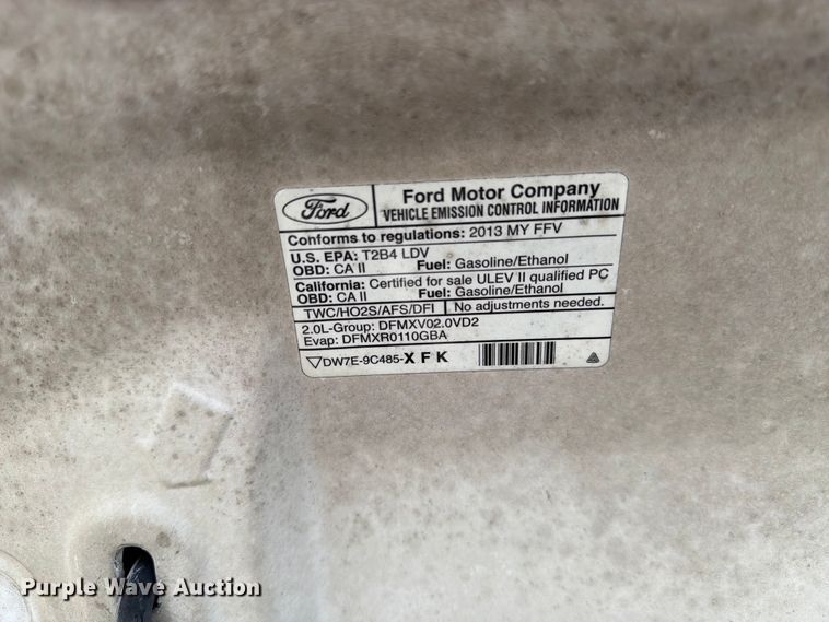 image for item FC3029 2013 Ford Focus 