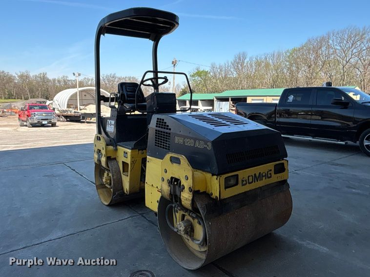 image for item FC4562 2004 Bomag BW-120 AD-3 double drum vibratory roller