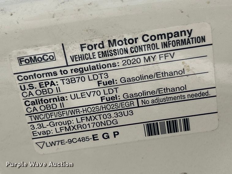 image for item FC5369 2020 Ford Explorer Police Interceptor SUV