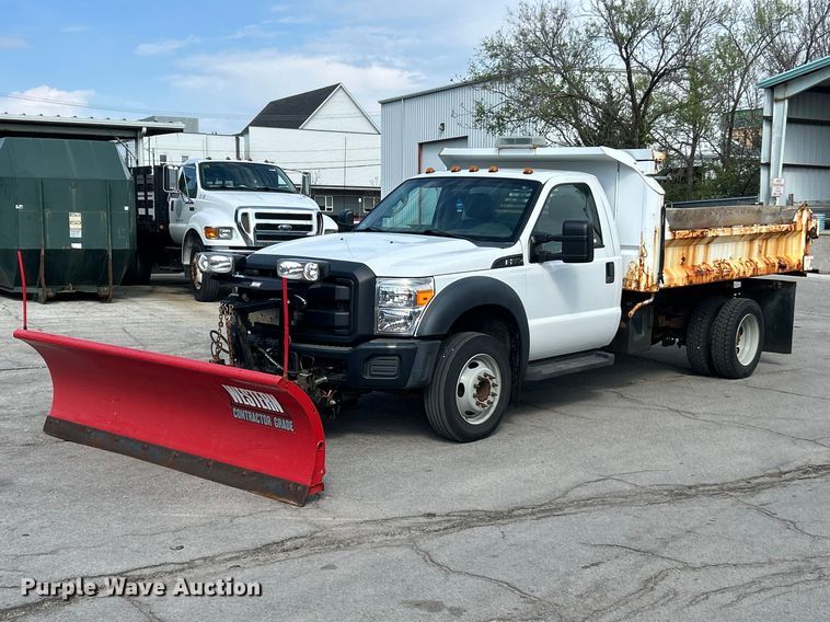 image for item FC5371 2014 Ford F550 Super Duty dump truck