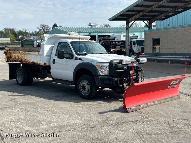 image for item FC5371 2014 Ford F550 Super Duty dump truck
