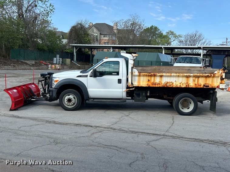 image for item FC5371 2014 Ford F550 Super Duty dump truck