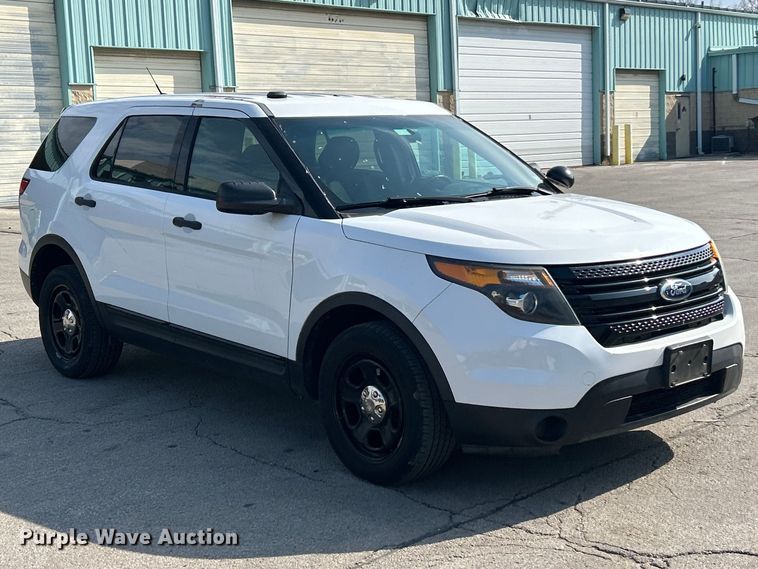 image for item FC5372 2015 Ford Explorer Police Interceptor  SUV