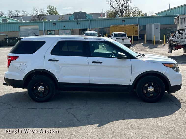 image for item FC5372 2015 Ford Explorer Police Interceptor  SUV