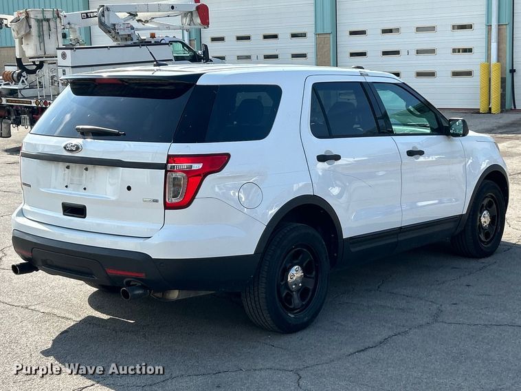 image for item FC5372 2015 Ford Explorer Police Interceptor  SUV