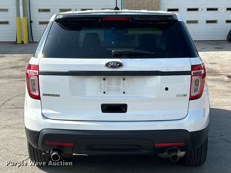 image for item FC5372 2015 Ford Explorer Police Interceptor  SUV