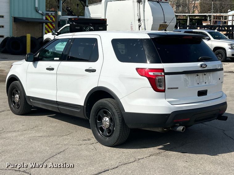 image for item FC5372 2015 Ford Explorer Police Interceptor  SUV