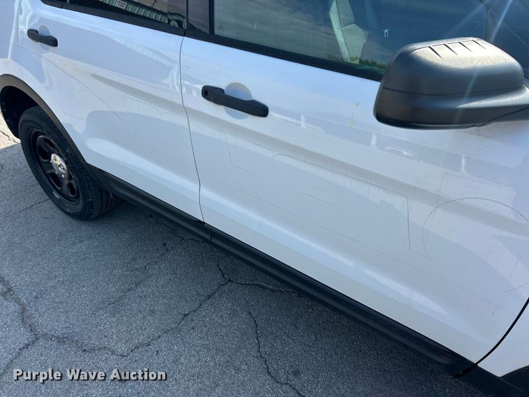 image for item FC5372 2015 Ford Explorer Police Interceptor  SUV