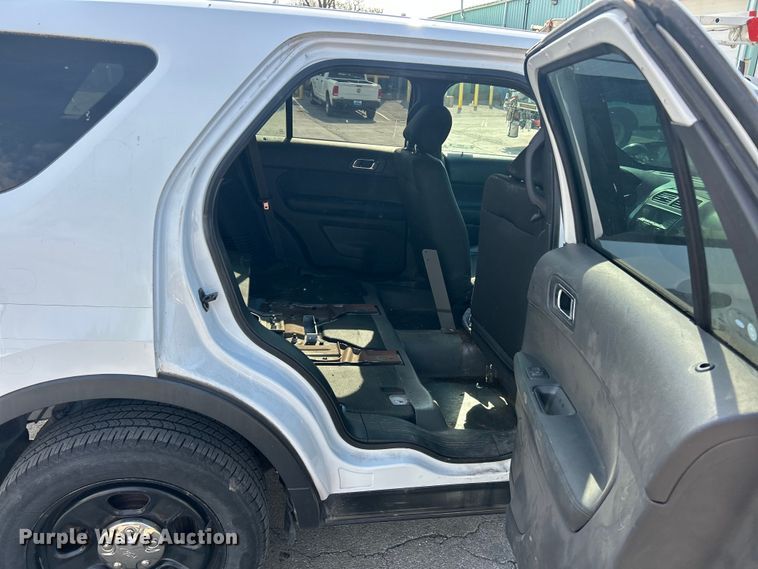 image for item FC5372 2015 Ford Explorer Police Interceptor  SUV