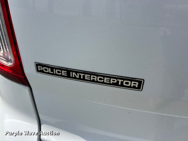 image for item FC5372 2015 Ford Explorer Police Interceptor  SUV