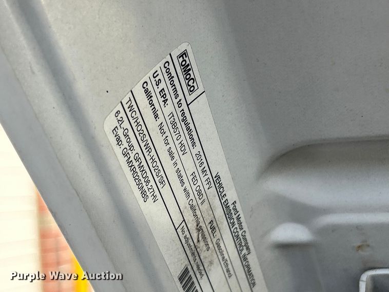 image for item FC5378 2016 Ford F350 Super Duty XL pickup truck