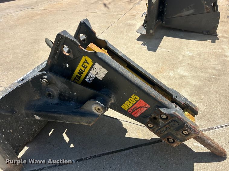 image for item FC5424 Stanley MB05 skid steer breaker