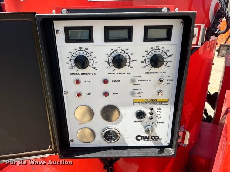 image for item FC5429 2009 Crafco SS125 melter applicator