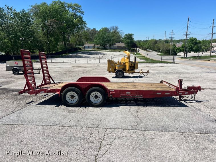image for item FC5431 2007 Trailerman FD-222 equipment trailer