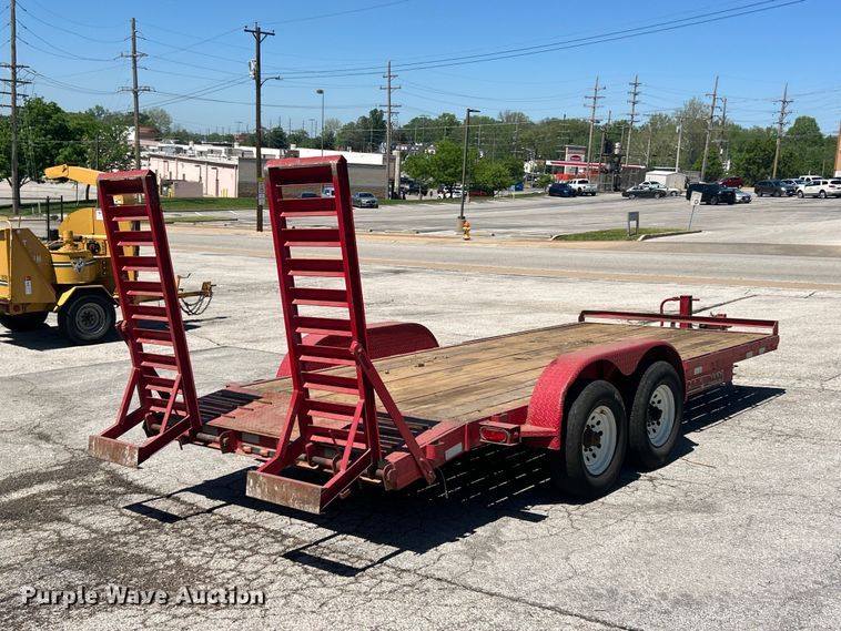 image for item FC5431 2007 Trailerman FD-222 equipment trailer