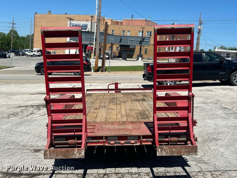 image for item FC5431 2007 Trailerman FD-222 equipment trailer