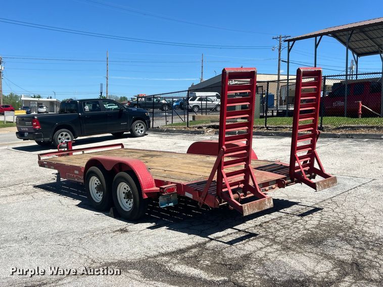 image for item FC5431 2007 Trailerman FD-222 equipment trailer