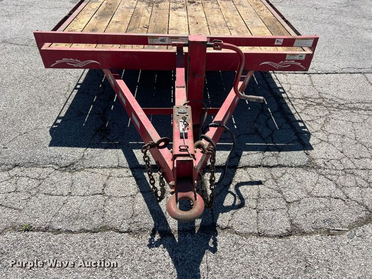 image for item FC5431 2007 Trailerman FD-222 equipment trailer