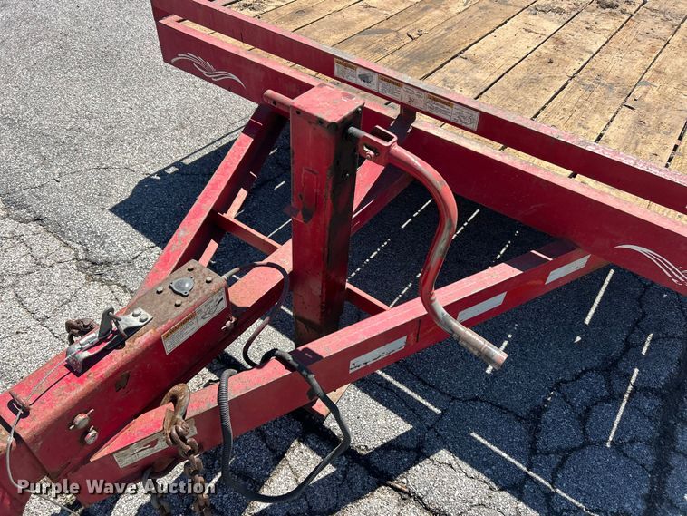 image for item FC5431 2007 Trailerman FD-222 equipment trailer