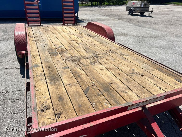 image for item FC5431 2007 Trailerman FD-222 equipment trailer