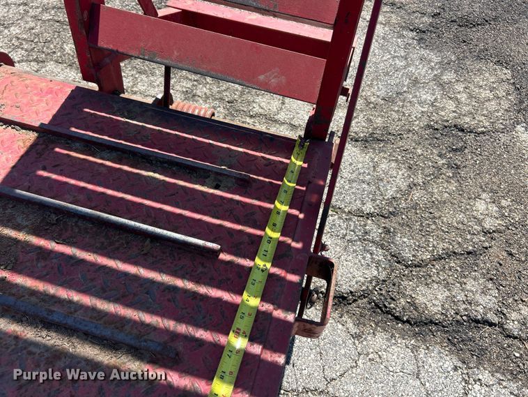 image for item FC5431 2007 Trailerman FD-222 equipment trailer