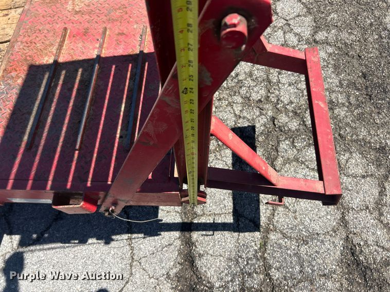 image for item FC5431 2007 Trailerman FD-222 equipment trailer