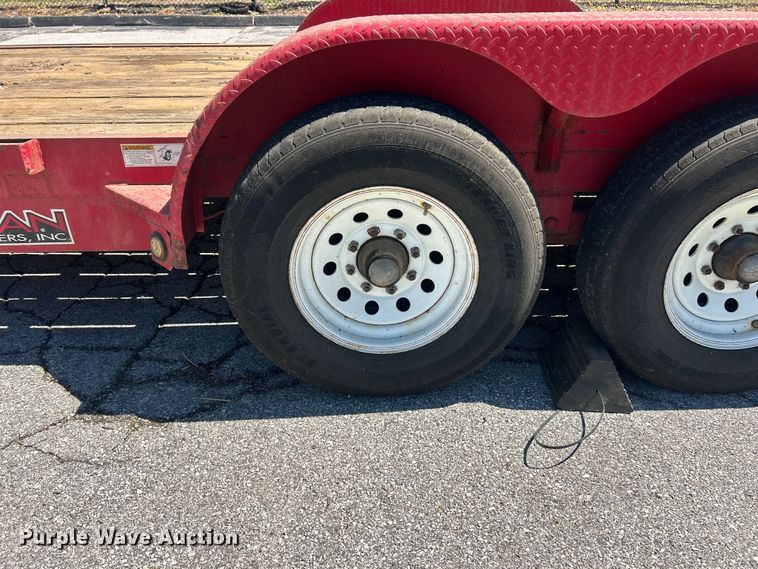 image for item FC5431 2007 Trailerman FD-222 equipment trailer