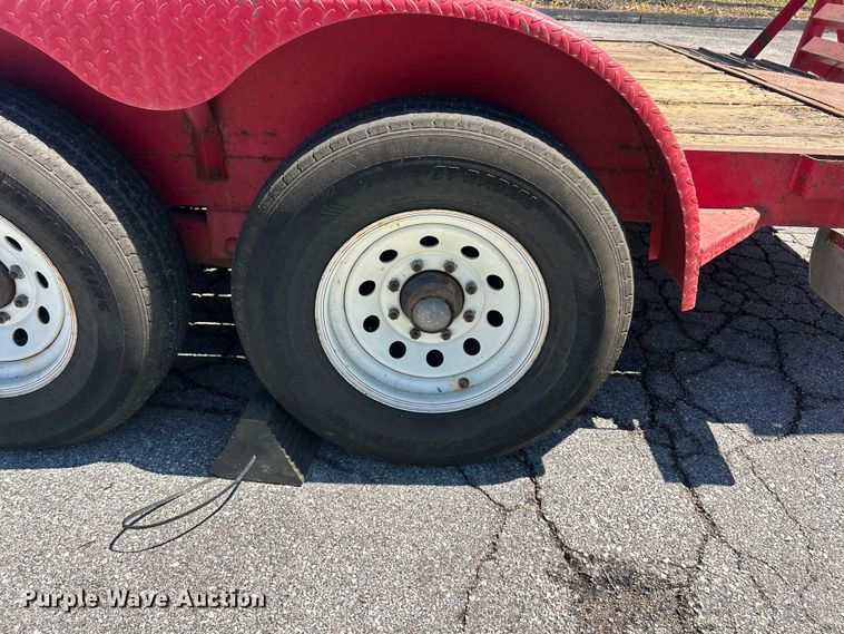 image for item FC5431 2007 Trailerman FD-222 equipment trailer