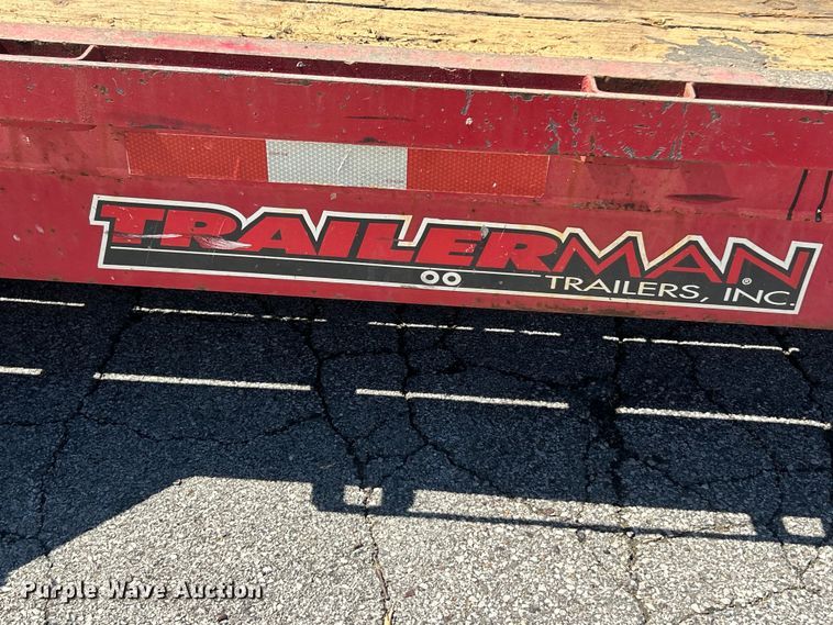 image for item FC5431 2007 Trailerman FD-222 equipment trailer