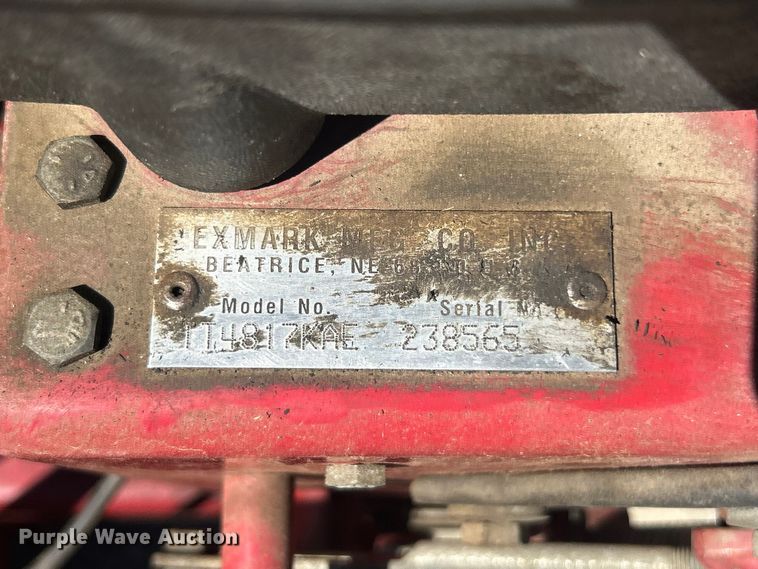 image for item FC5434 Exmark TT4817KAE lawn mower